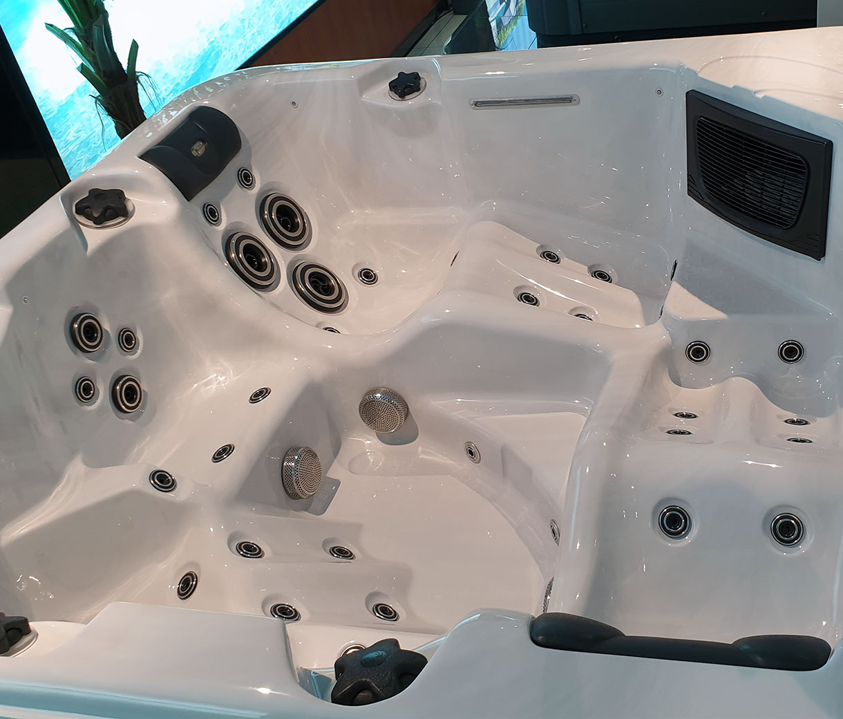 Плавательный Спа Бассейн с противотоком Jazzi Pool Agasis (рис.2)