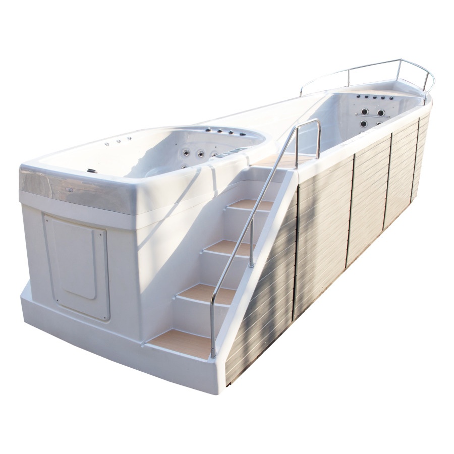 Плавательный спа бассейн Allseas Spas Zeus (рис.4) Плавательный спа бассейн Allseas Spas Zeus (рис.4)