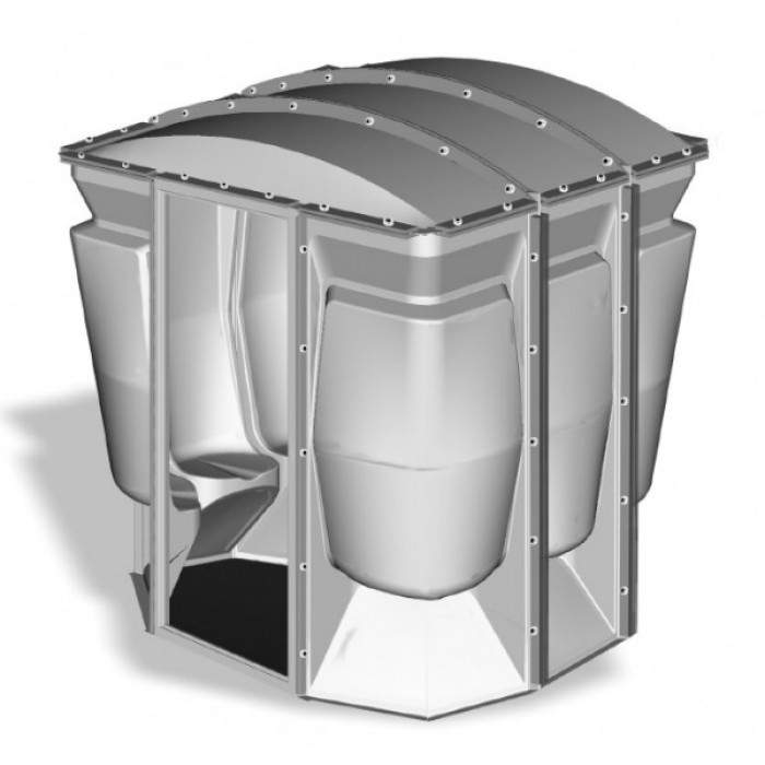 Паровая кабина TYLO Elysee 6F (рис.4) Паровая кабина TYLO Elysee 6F (рис.4)