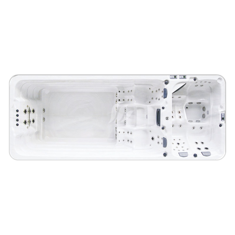 Бассейн джакузи с двумя чашами Allseas Spa ASW 6000 Superior