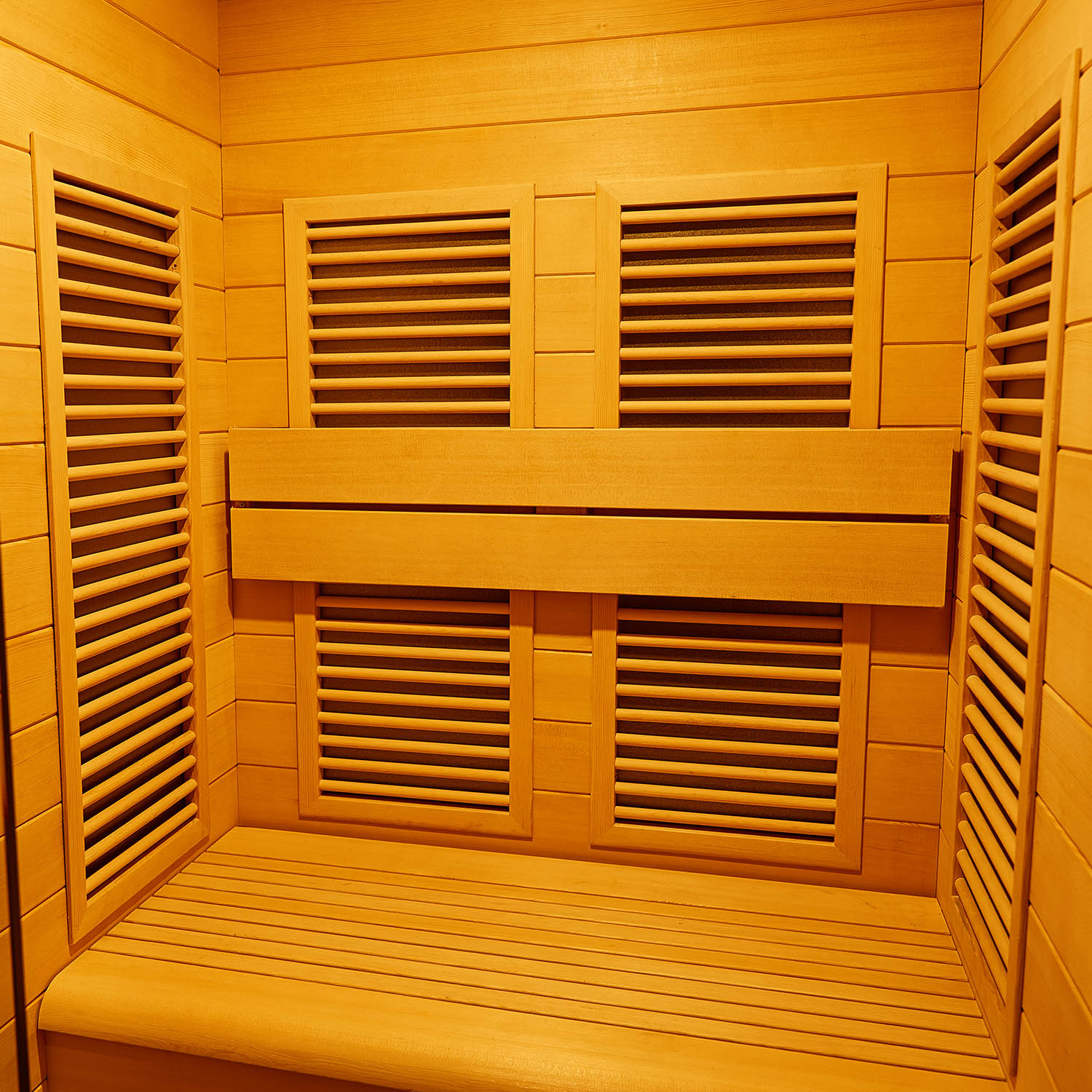 Инфракрасная сауна Mexda WS-1606SR красный кедр 1500*1000*1900 (рис.2)